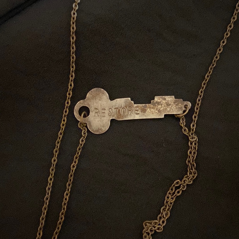 RESTORE Giving Key necklace